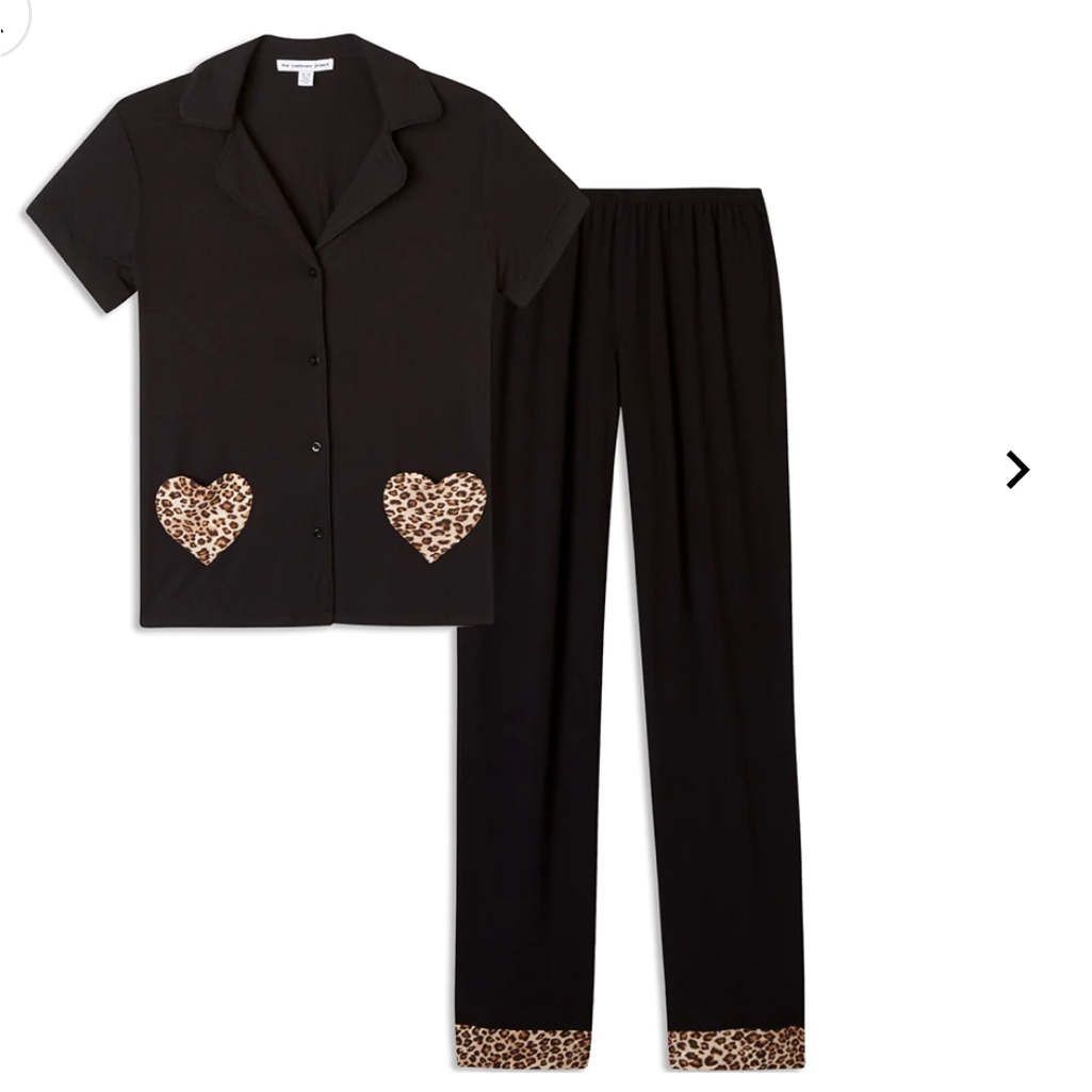 Nwt The Cashmere Project Print Pocket Pj Set.Small
